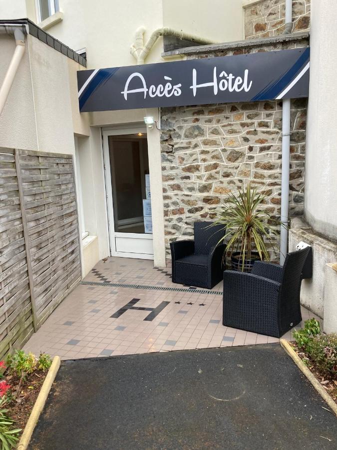 Hotel De La Mer Pleneuf-Val-Andre Esterno foto