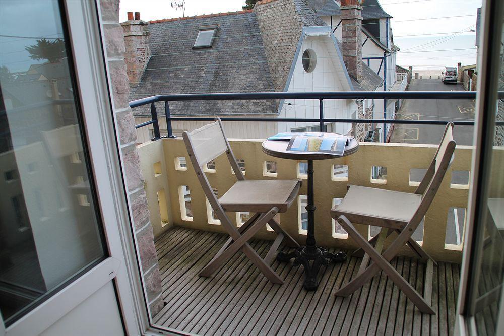 Hotel De La Mer Pleneuf-Val-Andre Esterno foto